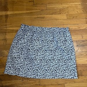 Jcrew Mini Floral Skirt